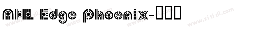 NHL Edge Phoenix字体转换